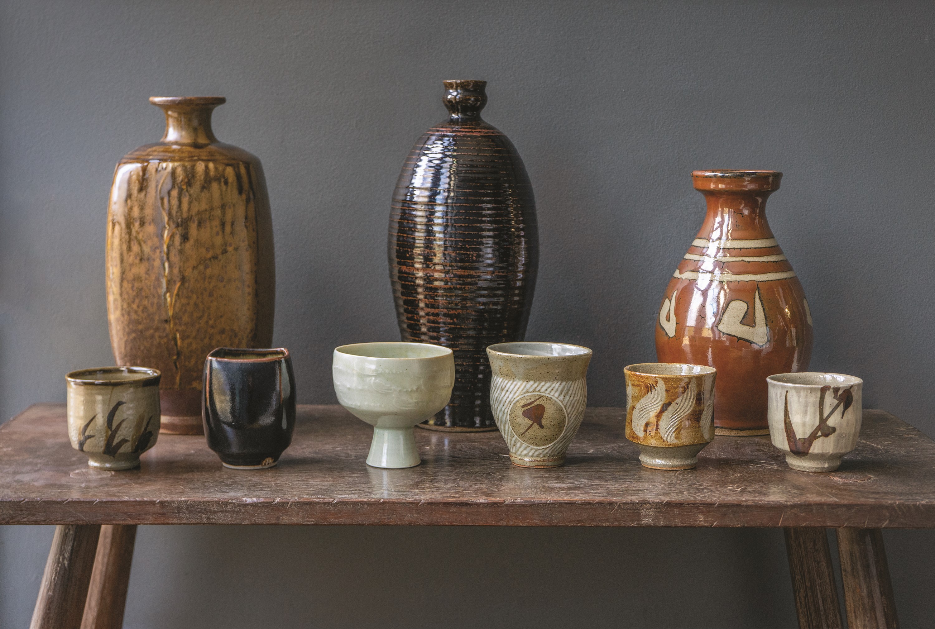 Studio pottery selection